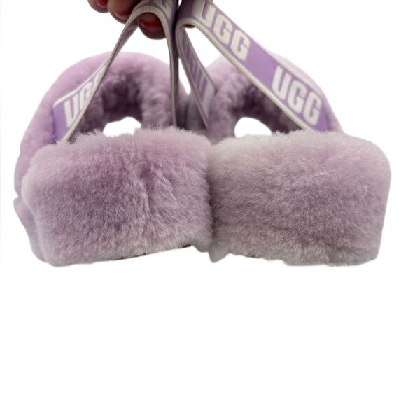UGG Oh Yeah Fluff Slides Slipper Sandals 6 - Picture 8 of 11